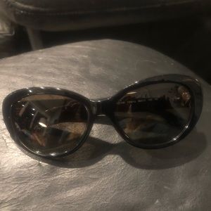 Tory Burch cat eye sunglasses.